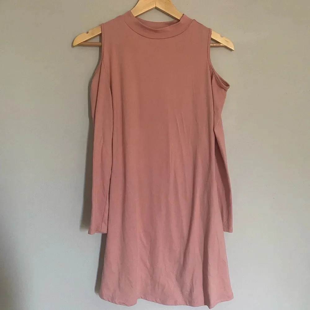 btween Light Pink Cold Shoulder Dress / Tunic Size 12